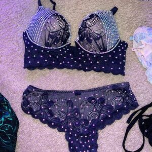 Exotic Dancer Rave Lingerie Outfit